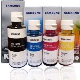상품 이미지: 삼성 SL-T2270DW 프린터적용 검정+칼라 4색 정품잉크 SLT1672W잉크 SLT1673잉크 SLT1673FW잉크