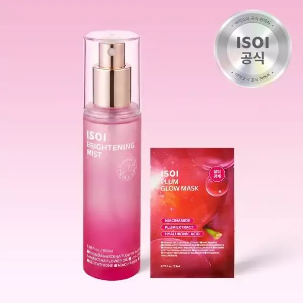 상품 이미지: [NEW] 아이소이 브라이트닝 미스트 100ml(+플럼마스크 1매 증정)