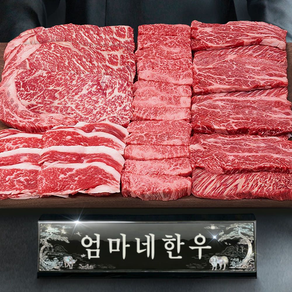 상품 이미지: ++1등급 한우 선물 세트 투뿔 소고기 구이용 어버이날 명