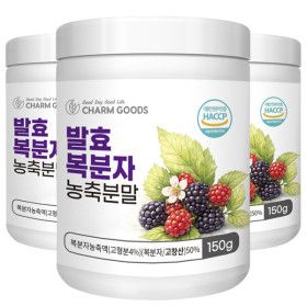 상품 이미지: 발효 복분자 농축 분말 150g 3통