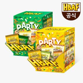 상품 이미지: (신선집중) 바프 파티박스 옐로우/그린 (20g 5가지맛 25봉) 사무실간식 탕비실간식 학교간식 학원간식