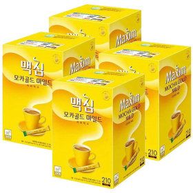 상품 이미지: 맥심 모카골드 커피믹스 210T x 4개/대용량 스틱커피