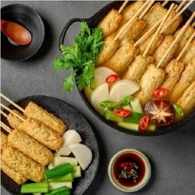 상품 이미지: 생선숙편 30년전통 꼬치어묵 8개x4팩(소스포함)+봉어묵 1팩(10개입) 한정 이벤트