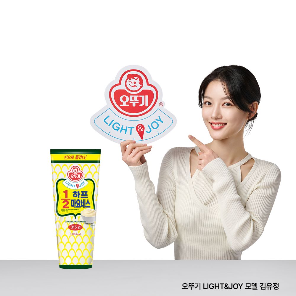 상품 이미지: [3개 이상 15% 할인] 오뚜기 LIGHT&JOY 1/2하프 마요네스 315g 외 26종