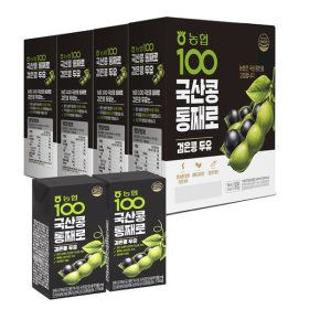 상품 이미지: 농협식품 국산콩 100%  190ml X 64팩 검은콩 두유