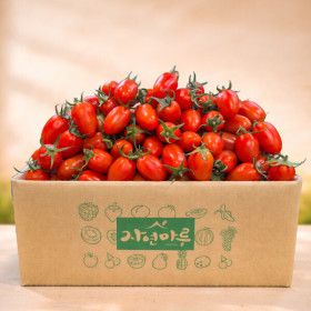 상품 이미지: (신선집중) 대추방울토마토 3~4번과 2kg /2세트 주문시 5kg 발송