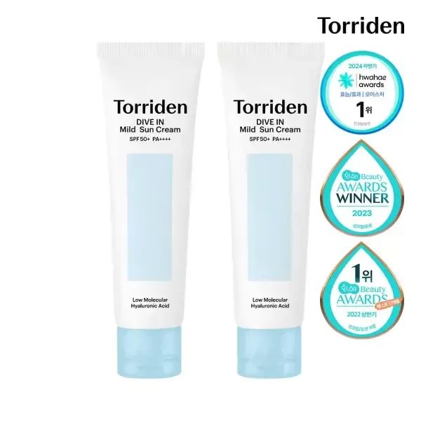 상품 이미지: [SET] 토리든 다이브인 무기자차 마일드 선크림 60ml X 2개