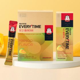 상품 이미지: 정관장 에브리타임 망고 플레이버 10ml x 20포 1개 4+1 이벤트