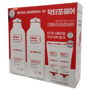 상품 이미지: 닥터포헤어 폴리젠 셀 에너지 샴푸 750mlX2+100mlX2 탈모증상완화기능성 (N)