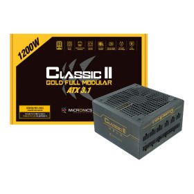 상품 이미지: 마이크로닉스 Classic II 1200W 80PLUS골드 풀모듈러 ATX3.1
