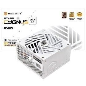 상품 이미지: 맥스엘리트 STARS CYGNUS 850W 80PLUS골드 풀모듈러 ATX3.1 화이트 /파워서플라이/정품/오늘출발/HIT
