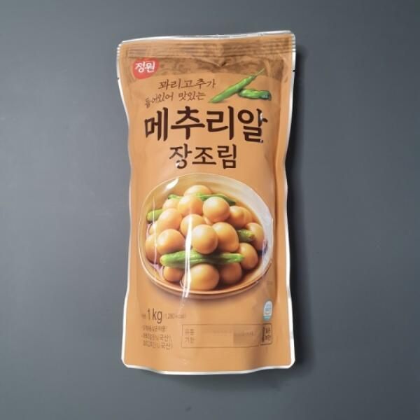 상품 이미지: 정원식품 꽈리고추가 들어있는 메추리알 장조림 1kg 1개