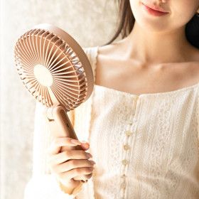 상품 이미지: 빅팬 무선 휴대용 시원한 핸디 선풍기 탁상 폴더블 4400mAh 대용량 BLDC 저소음 보관파우치 동봉