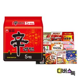 상품 이미지: 농심 신라면 (봉지/5입) / 봉지라면모음전 여러가지 20여종