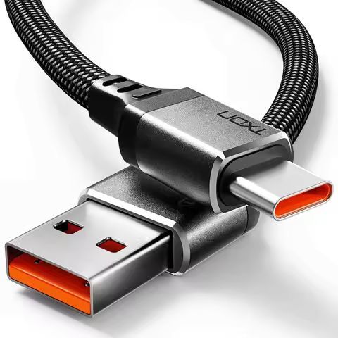 상품 이미지: 티엑스온 USB A to C타입 갤럭시 아이폰 고속 충전 케이블