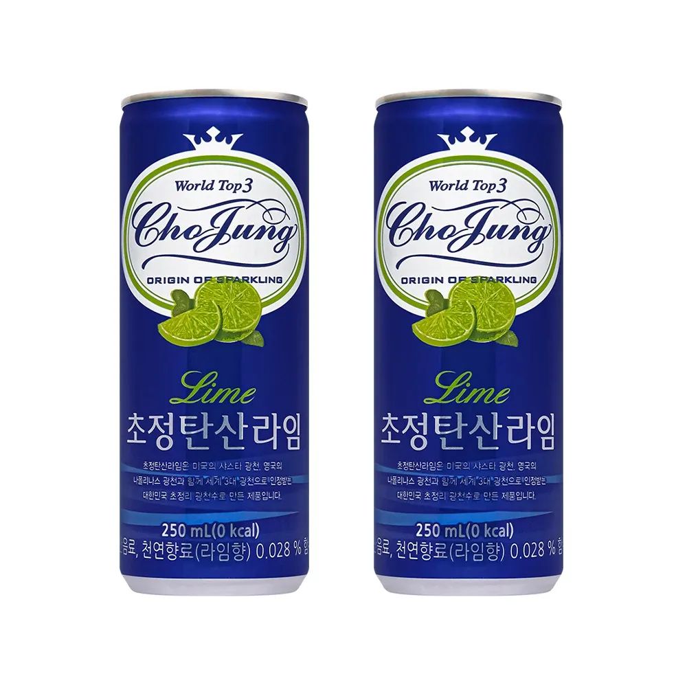 상품 이미지: [일화본사직영] 초정탄산수 라임 250ML*30캔