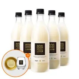 상품 이미지: [사은품 증정] 배상면주가 무아스파탐 느린마을막걸리 750ml x 5입