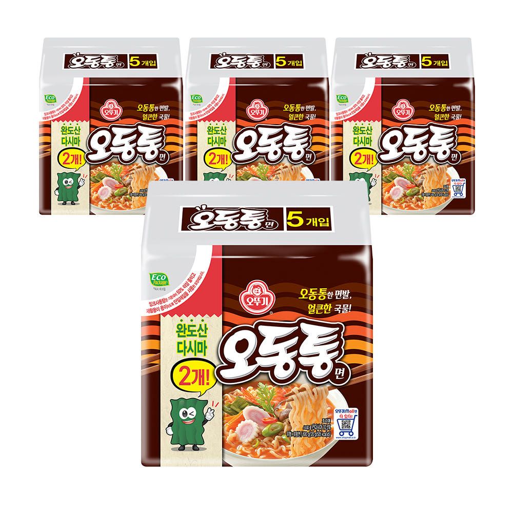 상품 이미지: 오뚜기 오동통면 120g, 20개