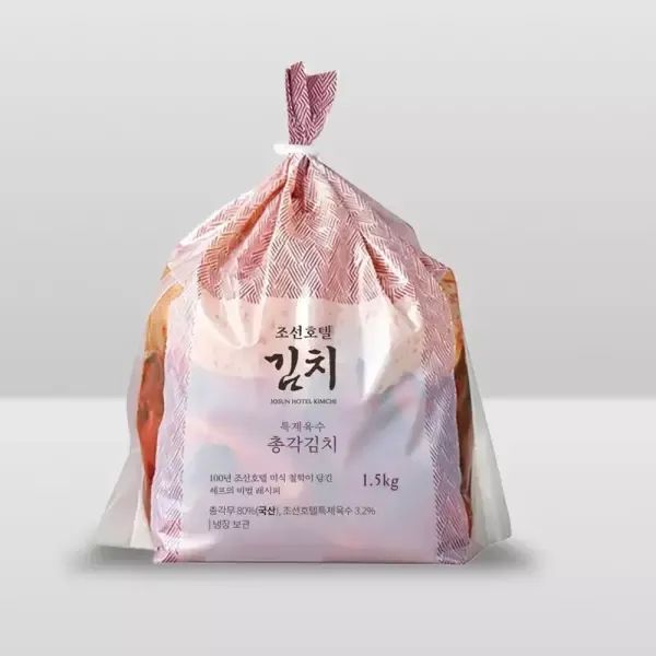 상품 이미지: [특제육수] 조선호텔 총각김치 3kg(1.5kg X 2팩)