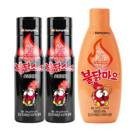 상품 이미지: 삼양 불닭소스 200g 2개 + 불닭마요소스 250g 1개