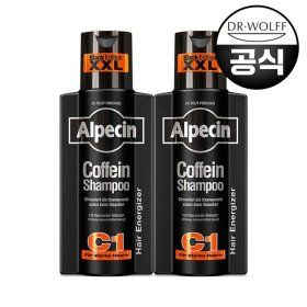 상품 이미지: 알페신 카페인 샴푸 C1 블랙 에디션 (모발 및 두피 강화) 375ml X 2