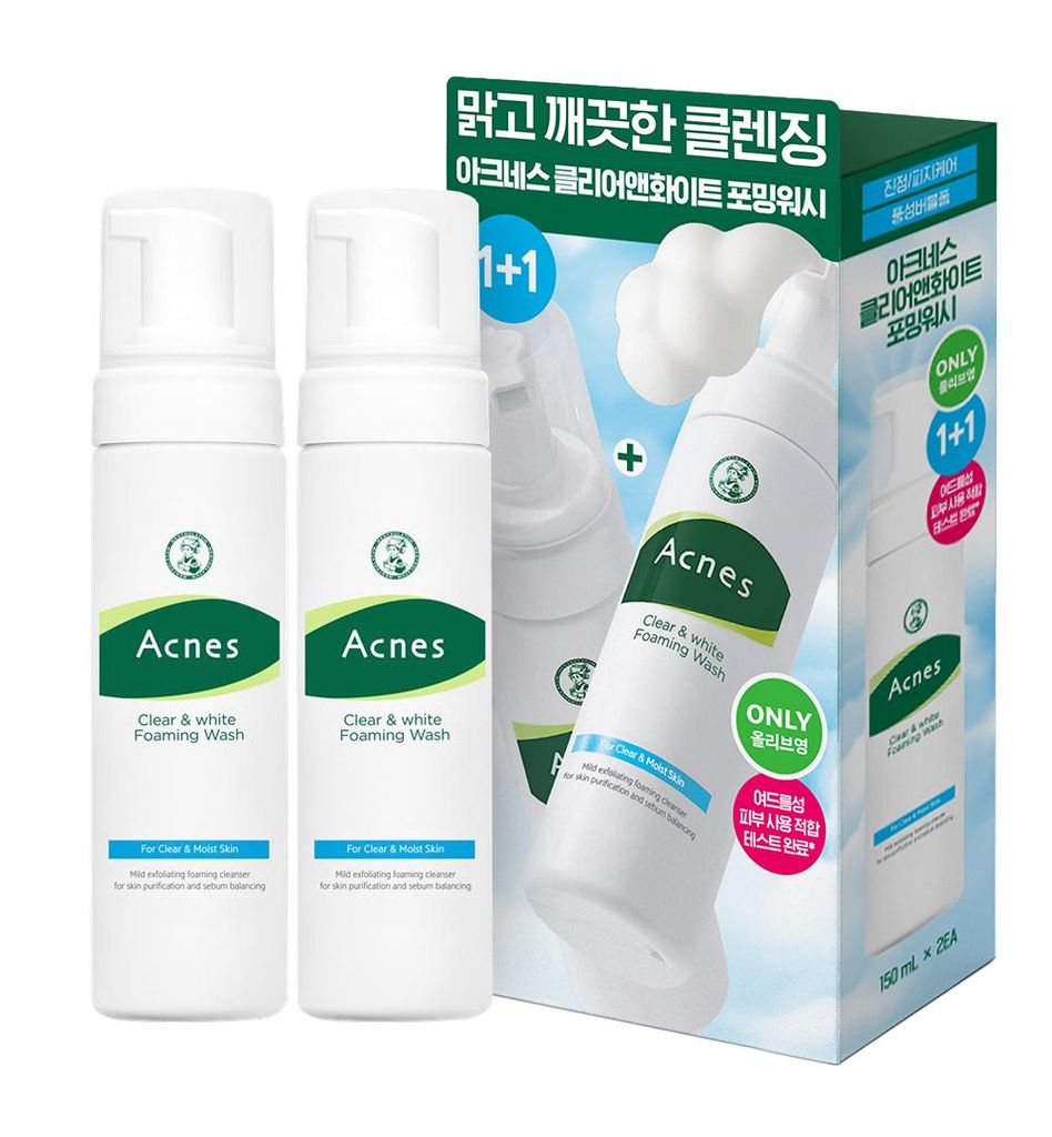 상품 이미지: 아크네스 클리어&화이트 포밍워시 1+1 기획