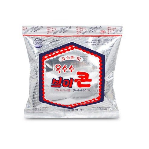상품 이미지: 브이콘 옥수수 과자, 50g, 10개