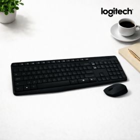 상품 이미지: 로지텍코리아 MK235 콤보 그레이 무선키보드 마우스 세트 사무용 정품