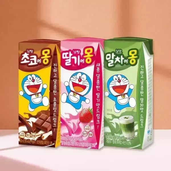 상품 이미지: 남양 초코에몽 딸기에몽 말차에몽 190ml 24팩+24팩