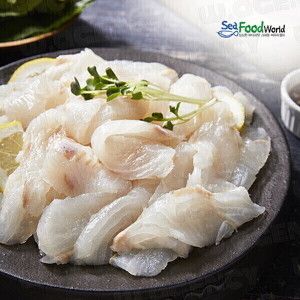 상품 이미지: 하루 초특가 서천 마량진항 광어축제 자연산 광어회 300g 초장간장와사비3종세트+3팩이상구매시광어200g증정