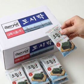 상품 이미지: 대륙식품미니도시락김 으뜸김 재래김 2g 총240봉