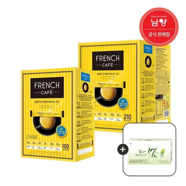 상품 이미지: 프렌치카페 커피믹스 100T+210T (총310T) + 17차 25T