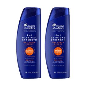 상품 이미지: 헤드앤숄더 클리니컬 스트렝스 드라이 스칼프 레스큐 2 in 1 샴푸 400ml(주황) 2개