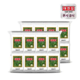 상품 이미지: (신선집중) 대천김 도시락김 5g 32봉 / 16봉+16봉 (총32봉)