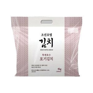 상품 이미지: 피코크 조선호텔 포기김치 4kg