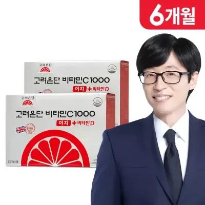 상품 이미지: [본사직영] 고려은단 비타민C 1000 이지+비타민D 180정 X 2개 (6개월분)
