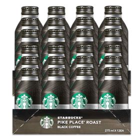 상품 이미지: 스타벅스 파이크 플레이스 로스트 블랙커피 275ml x 24캔
