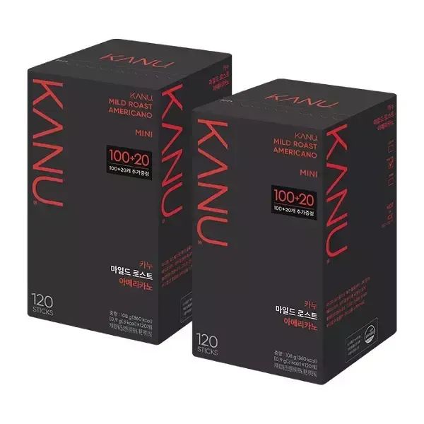 상품 이미지: 카누 미니 마일드 로스트 120T x 2개 (총 240T)
