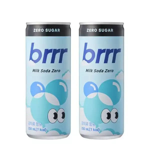 상품 이미지: 부르르 밀크소다 제로 250ML X 30캔