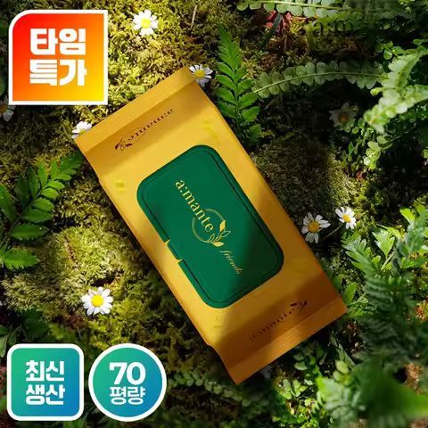 상품 이미지: [알리 1등 기념 단독 할인 / 26년1월 최신제조] 두꺼운 70평량 고평량 아기물티슈 72매 10팩/ 물걸레청소포 휴지 청소 baby wipes