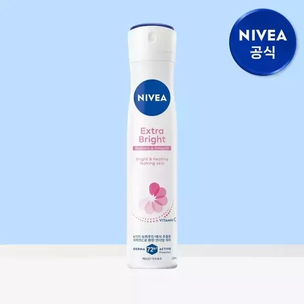상품 이미지: 니베아 데오드란트 스프레이 엑스트라 브라이트 200ml 1개