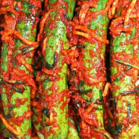 상품 이미지: 국내산 오이소박이김치 2Kg  / 맛없다면 무료반품 /모든재료 국내산 / 아삭 통오이소박이