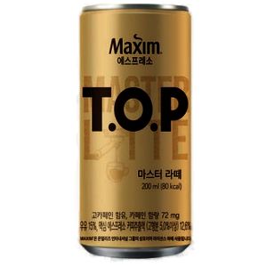 상품 이미지: TOP(마스터라떼) 200ML X 30캔