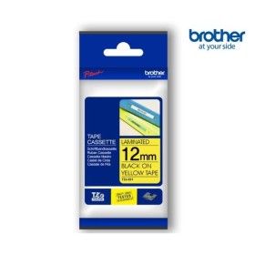 상품 이미지: 정품-브라더 라벨테이프 TZe-631 노랑바탕/검정문자 12mm 라벨지 라벨카트리지 부라더 라벨기