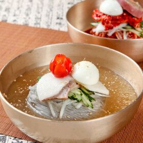 상품 이미지: 평양냉면+비빔냉면 반반세트/냉면2kg+동치미육수5봉+양념장40g5봉 (총10인분)
