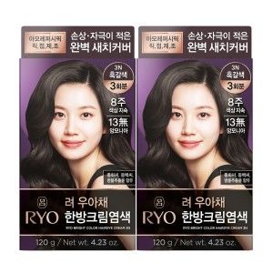 상품 이미지: 려 우아채 영양새치염색 흑갈색 3N 2개