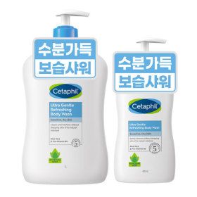 상품 이미지: 세타필 바디워시 산뜻한향 리프레싱 1L+400ml