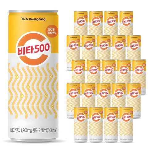 상품 이미지: 비타500 캔, 240ml, 24개