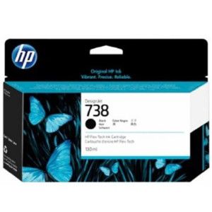 상품 이미지: HP 정품 738B 잉크 498P2A 검정 130ml / 디자인젯 T850 T950 용