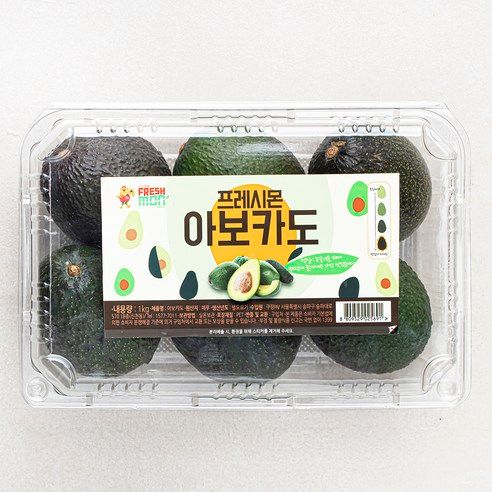 상품 이미지: 프레시몬 페루산 아보카도, 1kg, 1개